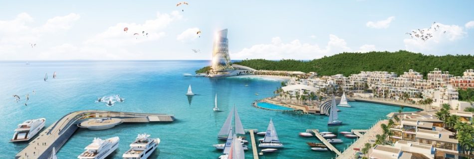 Hon Thom Paradise Island - siêu tổ hợp giải trí - nghỉ dưỡng - đầu tư đang được phát triển