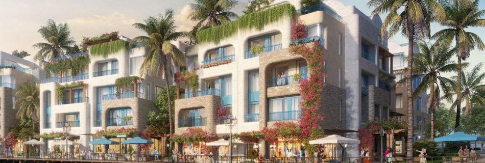 Phối cảnh minh họa dòng sản phẩm Commercial Villa tại Hon Thom Paradise Island