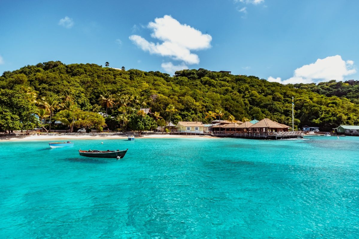 Vẻ đẹp của Mustique, hòn đảo thu hút giới siêu giàu trên thế giới. Ảnh: Shutterstock