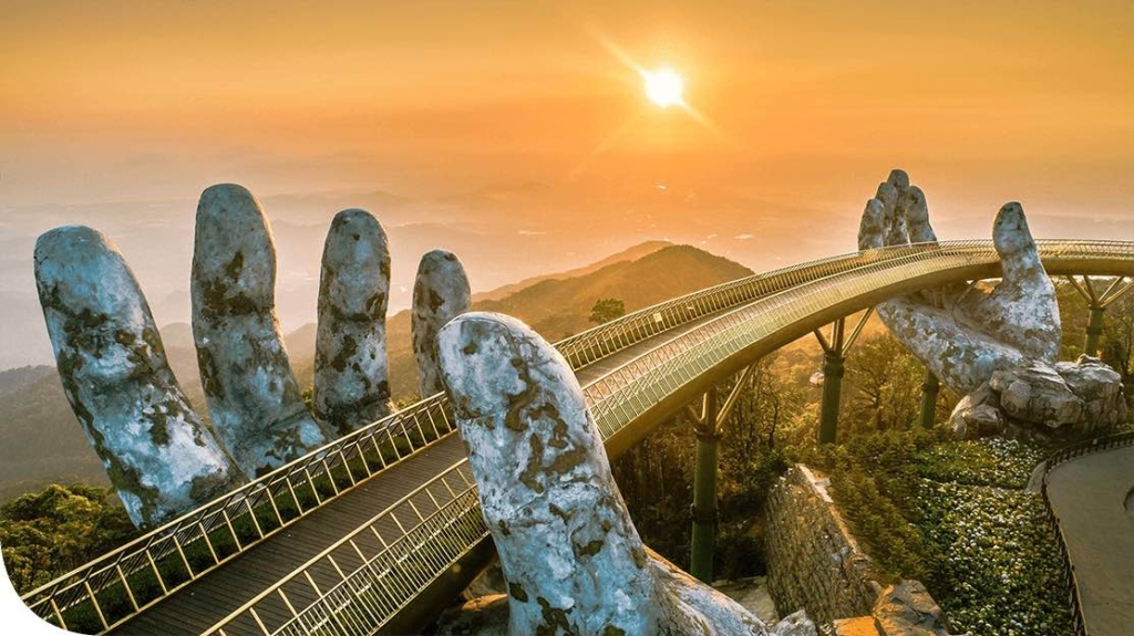 Cầu Vàng Đà Nẵng, công trình biểu tượng của Việt Nam trên bản đồ du lịch thế giới